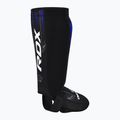 Shin and foot guards RDX IMMAF Approved Neoprene Shin Instep SGN-IMF-1U blue 4
