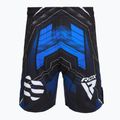 Men's training shorts RDX IMMAF Approved MMA Fight & Training blue 2