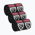 Boxing bandages RDX Hand Wraps RB 3 pairs 450 cm black