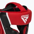 RDX Head Guard Aura Plus T-17 red boxing helmet 4