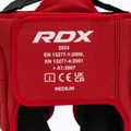 RDX Head Guard Aura Plus T-17 red boxing helmet 5