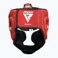 RDX Head Guard Aura Plus T-17 red boxing helmet 3