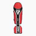 RDX Shin Instep Aura Plus T-17 red tibia and foot protectors 2