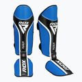 RDX Shin Instep Aura Plus T-17 blue tibia and foot protectors