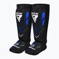 Foot and tibia protectors RDX IMMAF Approved Neoprene Shin Instep red