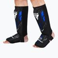 Foot and tibia protectors RDX IMMAF Approved Neoprene Shin Instep red 6