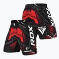 Men's training shorts RDX IMMAF Approved MMA Fight & Training red 5