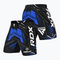 Men's training shorts RDX IMMAF Approved MMA Fight & Training blue 5