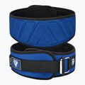 Weightlifting belt RDX Rx4 Weightlifting Belt blue 2