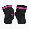 RDX K5 Hosiery Knee Foam knee protectors black/pink 2