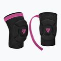 RDX K5 Hosiery Knee Foam knee protectors black/pink 3