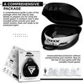 RDX Mouth Guard white/black 3