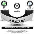 RDX Mouth Guard white/black 4