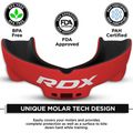 RDX Mouth Guard black/red 3