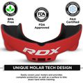 RDX Mouth Guard black/red 5