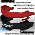RDX Mouth Guard red/black 3