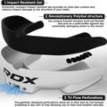 Children's mouthgard RDX Mouth Junior white/black 2