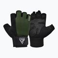 RDX W1H Gym Workout Gloves army green