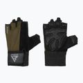 RDX W1H Gym Workout Gloves army green