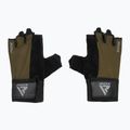RDX W1H Gym Workout Gloves army green 2