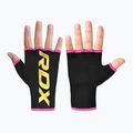 Women's RDX Hosiery Inner Strap Gloves HYP-IBP-S black/pink 4