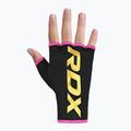 Women's RDX Hosiery Inner Strap Gloves HYP-IBP-S black/pink 5