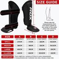 RDX T1 Shin Instep Guards blue/white tibia and foot protectors 8