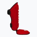 Foot and tibia protectors RDX T1 Shin Instep Molded King red/white 4