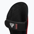 RDX T1 Shin Instep Guards tibia and foot protectors red/white 6