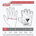 RDX Sumblimation training gloves F6 red 4