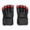 RDX L4 Finger Weightlifting Training Gloves Leather red/black 2