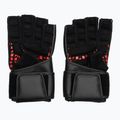 RDX L4 Finger Weightlifting Training Gloves Leather red/black 3