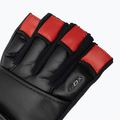 RDX L4 Finger Weightlifting Training Gloves Leather red/black 4