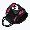 RDX A4 Ankle Hook Straps For Gym Cable Machine pink 2