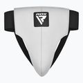 Men's RDX R1 Martial Arts Groin Guard white/black