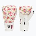 RDX FL-6 white and pink boxing gloves BGR-FL6W