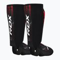 Foot and tibia protectors RDX IMMAF Approved Neoprene Shin Instep red 2