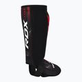 Foot and tibia protectors RDX IMMAF Approved Neoprene Shin Instep red 4