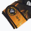 RDX Weight Lifting X1 Long Strap training gloves black/yellow WGN-X1Y 4