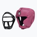 RDX Guard Grill T1 pink boxing helmet 4