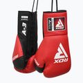 RDX Pro Fight Apex Competition Lace Up Boxing Gloves red 4