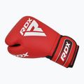 RDX Apex Sparring Training Boxing Gloves Hook & Loop red 3