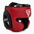 Boxing helmet RDX Guard Grill T1 red