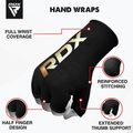 RDX Hosiery Inner Strap Black HYP-IB Gloves 7