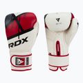 RDX boxing gloves red and white BGR-F7R