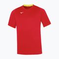 Children's training shirt Mizuno Core SS red/yellow fluo