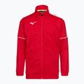 Children's training sweatshirt Mizuno Knitted Track red