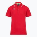 Children's T-shirt Mizuno Polo red/white