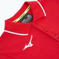 Children's T-shirt Mizuno Polo red/white 3