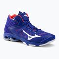 Men's volleyball shoes Mizuno Wave Lightning Z5 Mid blue V1GA190500